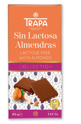 Chocolate sin lactosa con Almendra