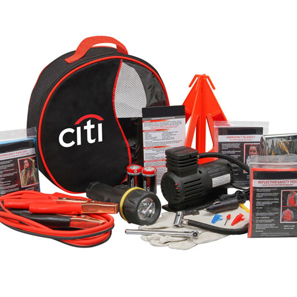 Roadside Rescue Kit (Logo Available) with 24/7 Roadside Assistance