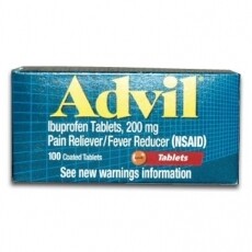 Advil Ibuprofen Tablets 200 mg (100/box)