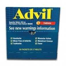 Advil Ibuprofen Tablets (2 pk) (50/box)
