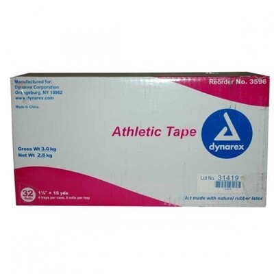 Athletic Tape 1.5 in x 15 yds. (cs/32)