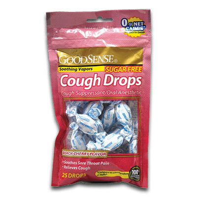 Cough Drops Sugar Free Black Cherry (25/bag)