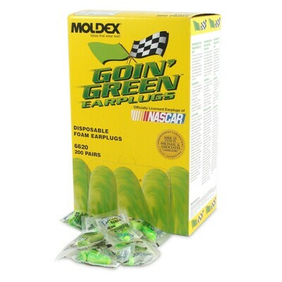 Moldex Goin' Green Uncorded Earplugs - 200 Pair Moldex Goin' Green Uncorded Earplugs - 200 Pair