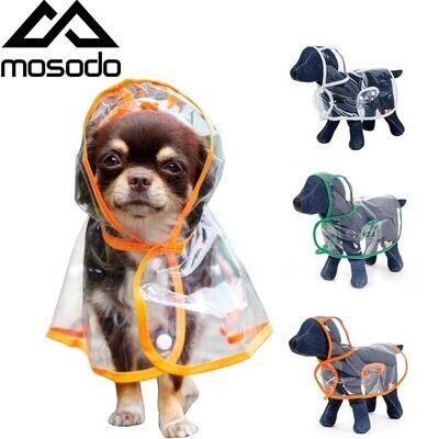 1billion   Pet Dog Adjuastable Waterproof Rain Coat