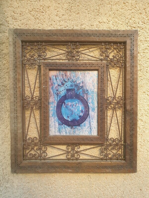Miroir en bois