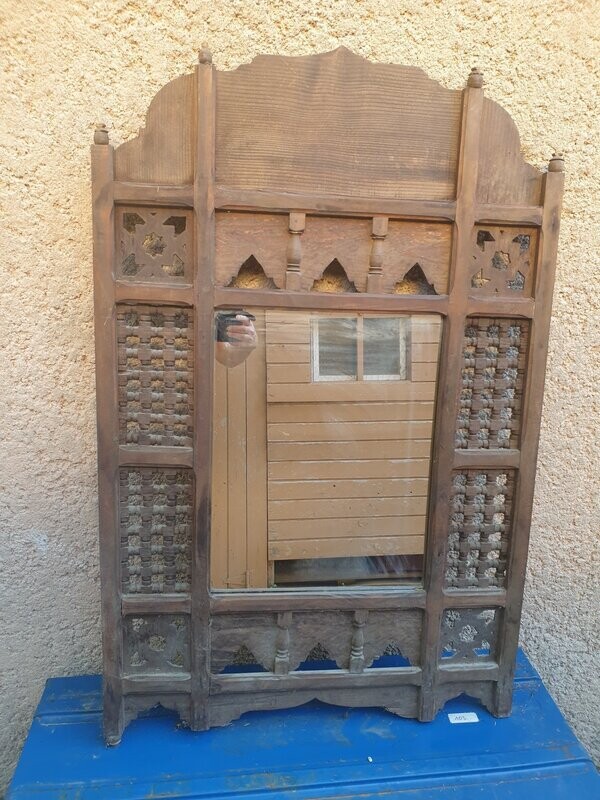 Miroir en bois