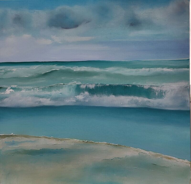 Vague turquoise