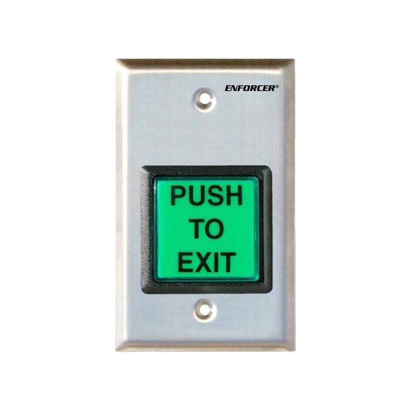 Enforcer Push To Exit Button SD-7202GC-PEQ