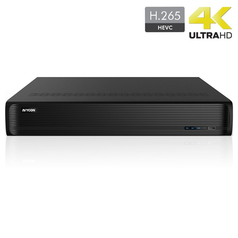 Avycon 16 Channel UHD NVR w/16 POE Ports AVR-HN516P16