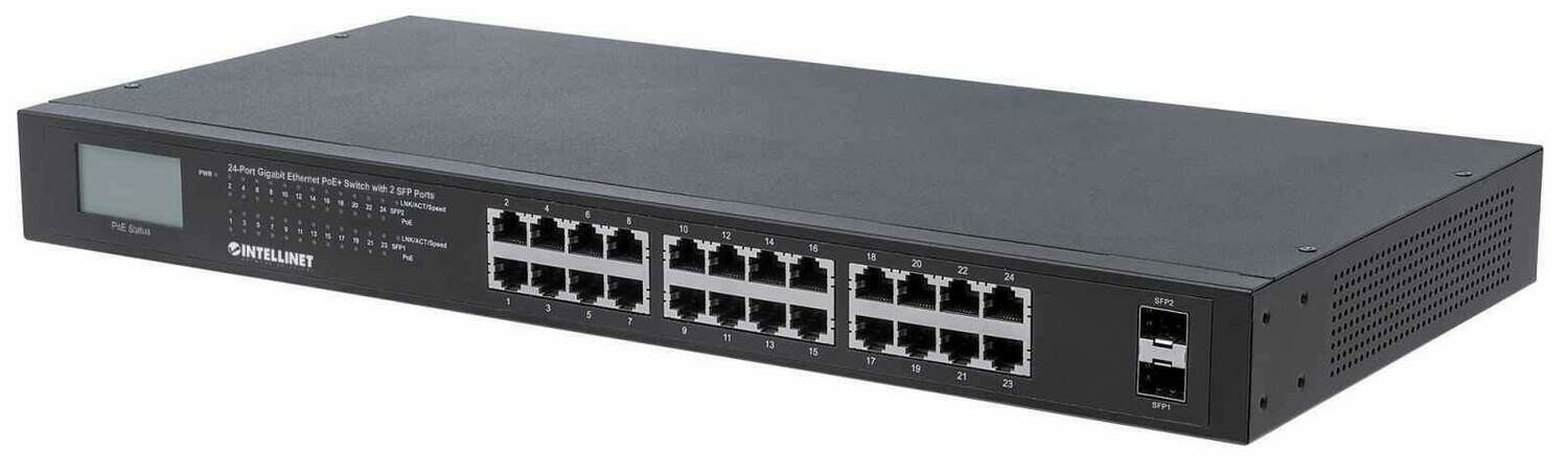 Intellinet 24 Port POE Switch 561242