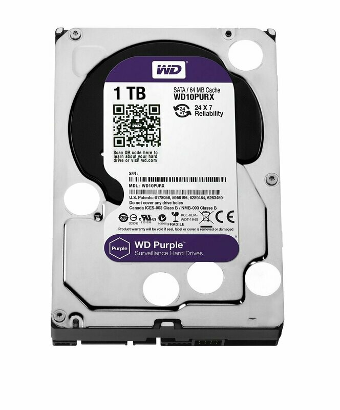 WD 1TB Hard Drive WD10PURZ