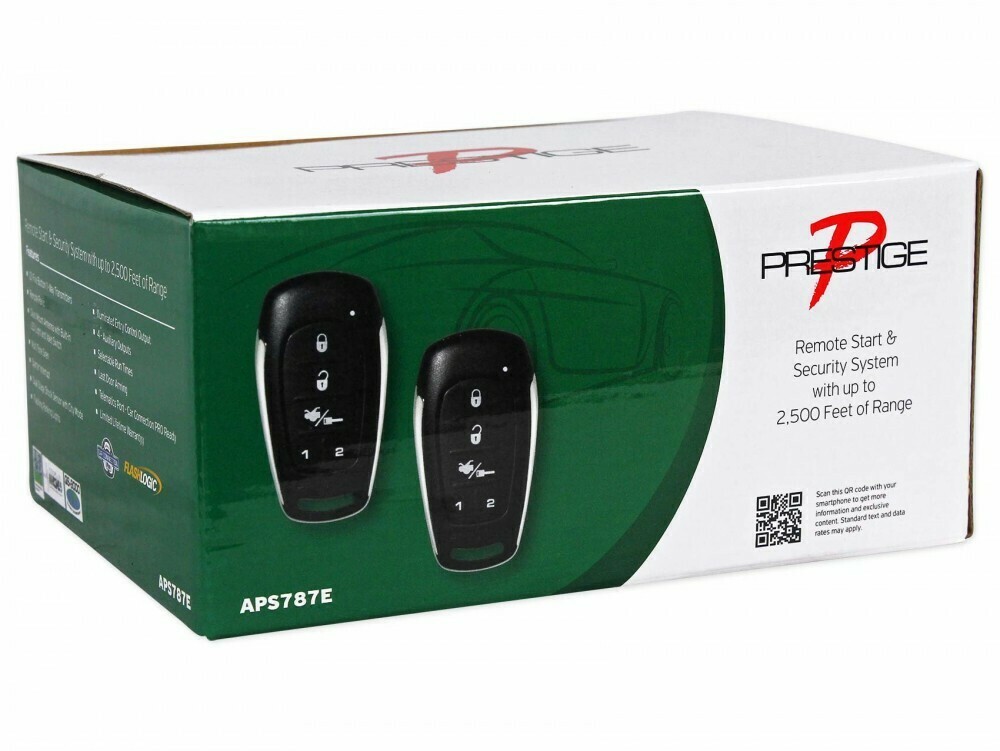 Prestige Car Alarm Remote Start APS787E