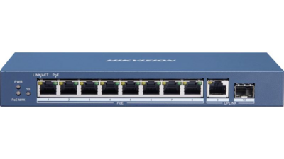 HIK 8 Port Gigabit Unmanaged POE Switch DS-3E0510P-E/M