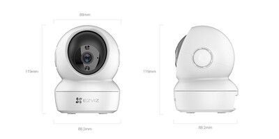 EZVIZ  2MP Pan Tilt WRLS Camera CS-H6C-R101-1G2WF