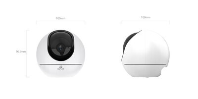 EZVIZ 5MP Pan Tilt WIFI Camera CS-H6-R100-1J5WF