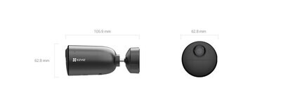 EZVIZ 2K Battery Camera CS-EB3-R100-2C3WFL