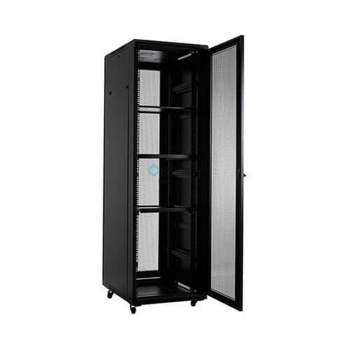 ZK 32U 19&quot; Steel Wall W/Glass Door Cabinet/Rack ZK-R32U-6632S