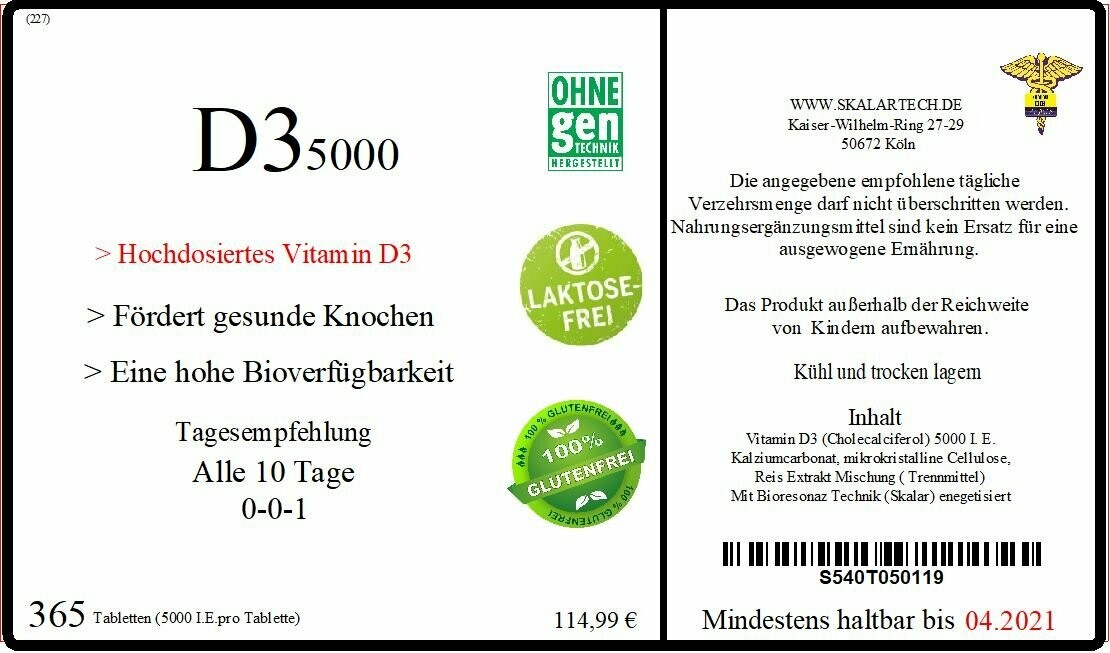 D3 5000