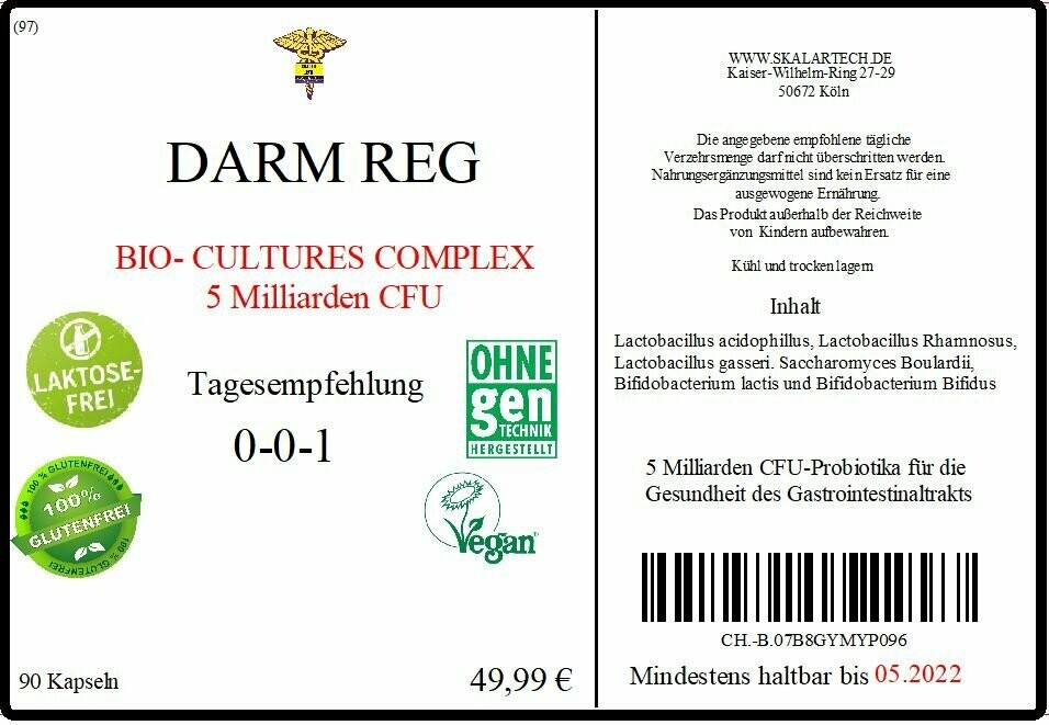 DARM REGBAK