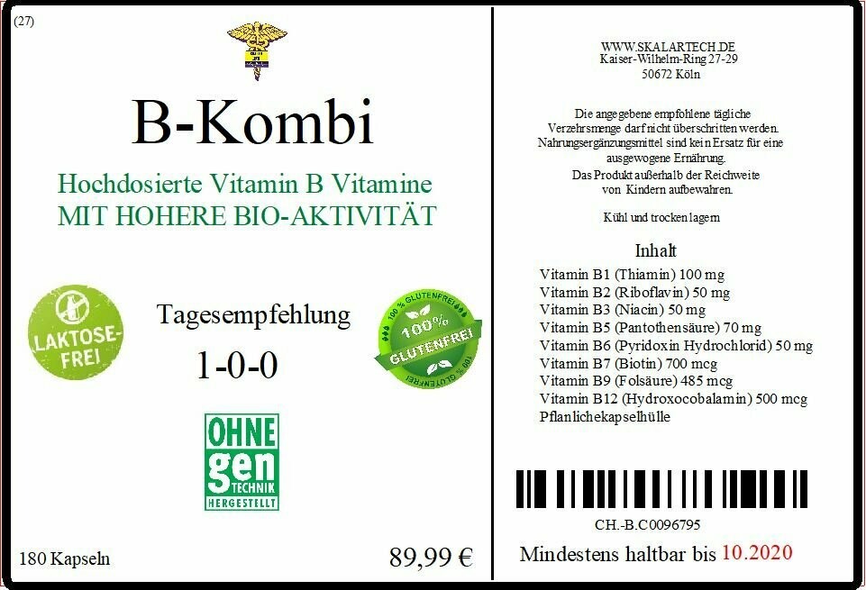 B-KOMBI MIT HYDROXYCOBALAMIN