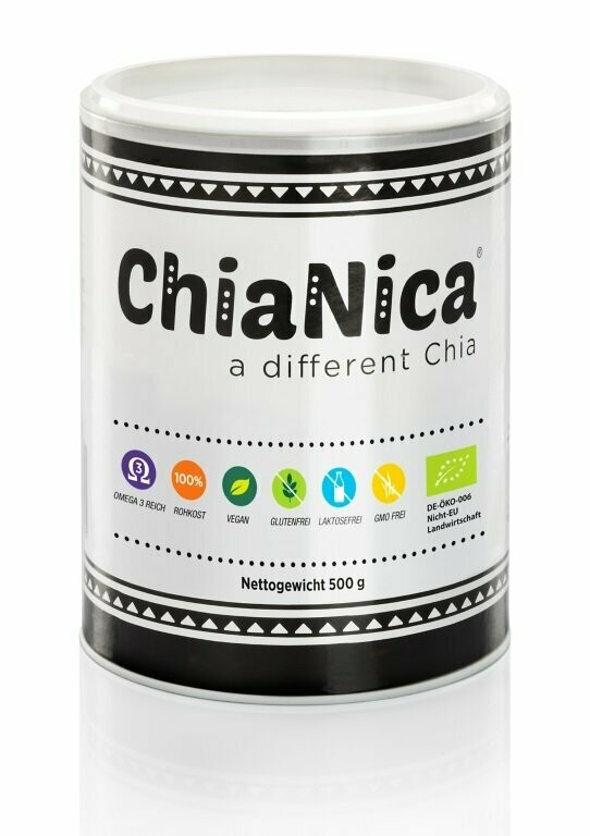 Bio Chiasamen Schwarz - ChiaNica® Bio Chiasamen Schwarz - ChiaNica®