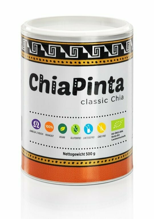 Bio Chiasamen schwarz - ChiaPinta® Bio Chiasamen schwarz - ChiaPinta®