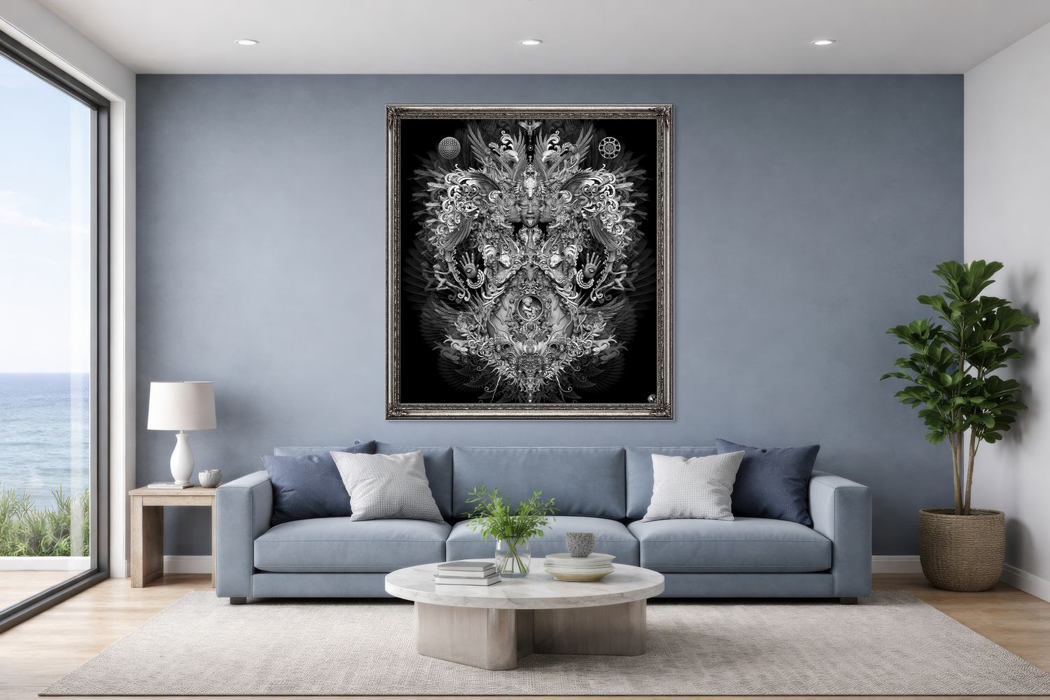Magna Trinitas in Monochrome