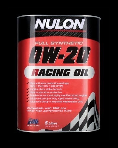 Nulon Racing Oil 0W20