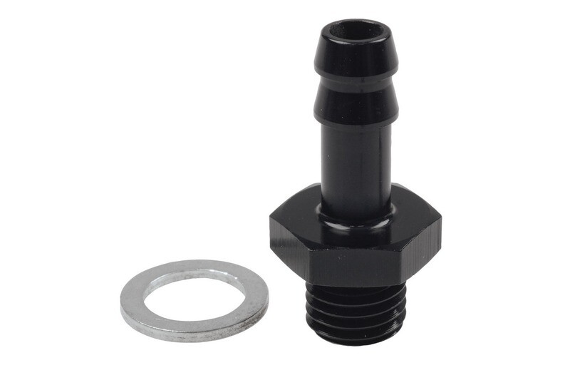Raceworks M12x1.5 Metric Male to 5/16″ Barb Suit 044 Fuel Pump Outlet