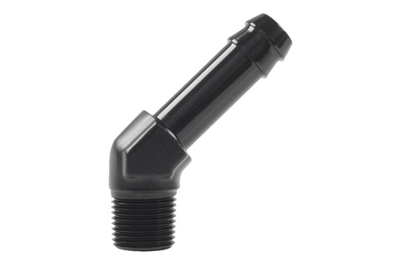 Raceworks 3/8″ 45 degree Male NPT to 1/2″ Barb
