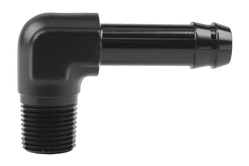 Raceworks 3/8″ 90 degree Male NPT to 1/2″ Barb