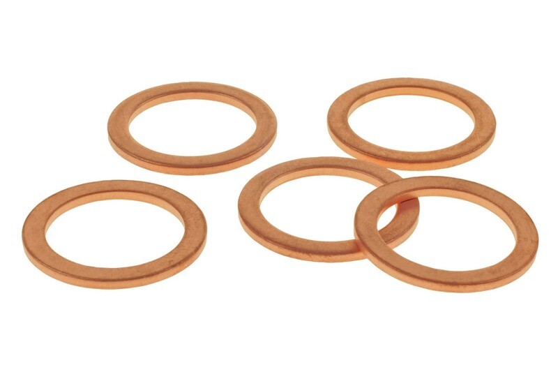Raceworks 8mm Copper Washer PK5