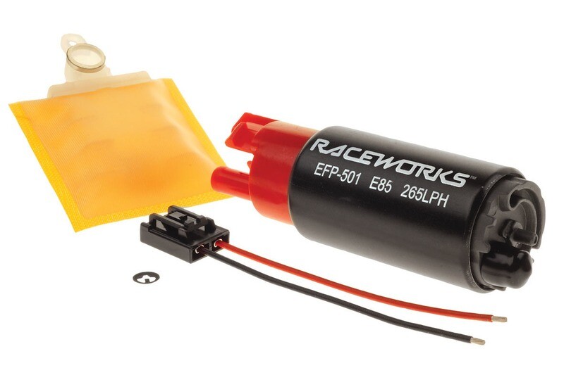 Raceworks 265lph @ 4 Bar Fuel Pump – E85 Safe