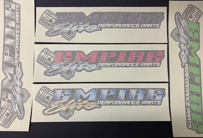 Empire Elite Sticker - 500mm