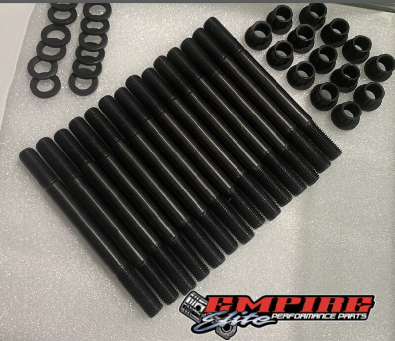 EMPIRE ELITE 12mm HEAD STUD KIT FORD 