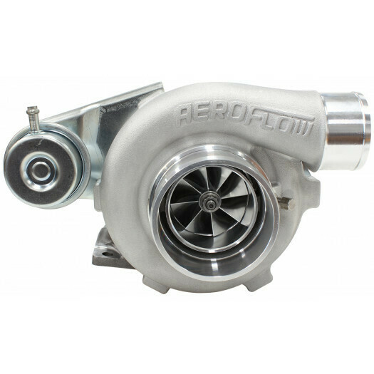 BOOSTED 5428 .64 Turbocharger 445HP, Natural Cast Finish