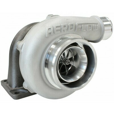 BOOSTED 5455 .82 Turbocharger 650HP, Natural Cast Finish