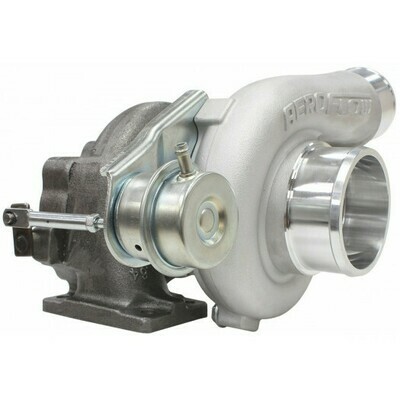 BOOSTED 4628 .64 Turbocharger 475HP, Natural Cast Finish