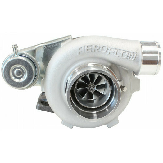 BOOSTED 4628 .86 Turbocharger 400HP, Natural Cast Finish