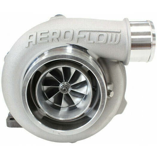BOOSTED 5855 .63 Turbocharger 750HP, Natural Cast Finish