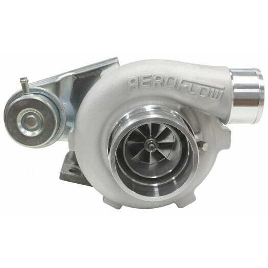 BOOSTED 4628 .64 Turbocharger 475HP, Natural Cast Finish