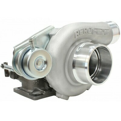 BOOSTED 5428 .64 Turbocharger 445HP, Natural Cast Finish