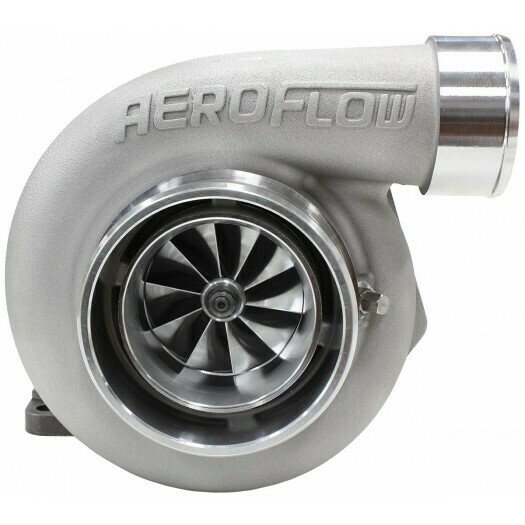 BOOSTED 6662 .63 Turbocharger 850HP, Natural Cast Finish