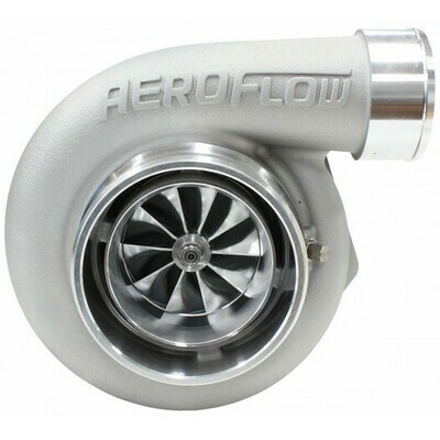 BOOSTED 6762 .83 V-BAND Turbocharger 1000HP, Natural Cast Finish