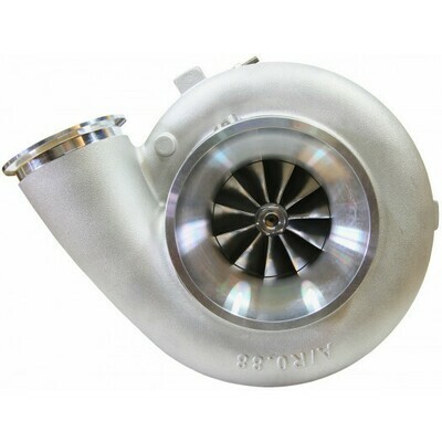 BOOSTED 94103 1.24 Turbocharger 2500HP, Natural Cast Finish