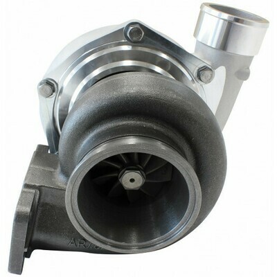 BOOSTED 6662 .82 Turbocharger 850HP, Natural Cast Finish