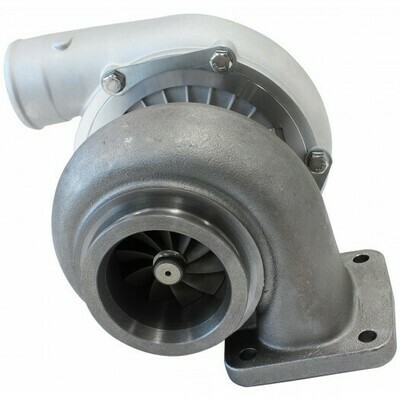 BOOSTED 6766 .96 Turbocharger 850HP, Natural Cast Finish