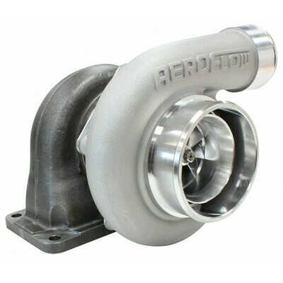 BOOSTED 6762 .83 T4 Turbocharger 1000HP, Natural Cast Finish