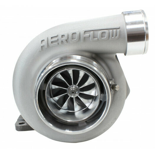 BOOSTED 6762 .83 T4 Turbocharger 1000HP, Natural Cast Finish