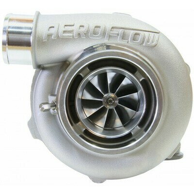BOOSTED 5855 .83 Reverse Rotation Turbocharger, Natural Cast Finish